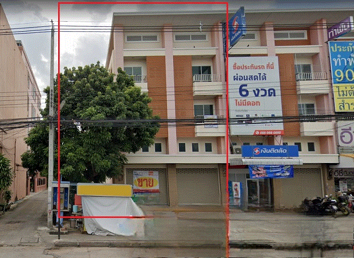 อาคารพาณิชย์หลุดจำนอง ธ.ธนาคารกรุงเทพ ในเมือง เมืองนครราชสีมา นครราชสีมา